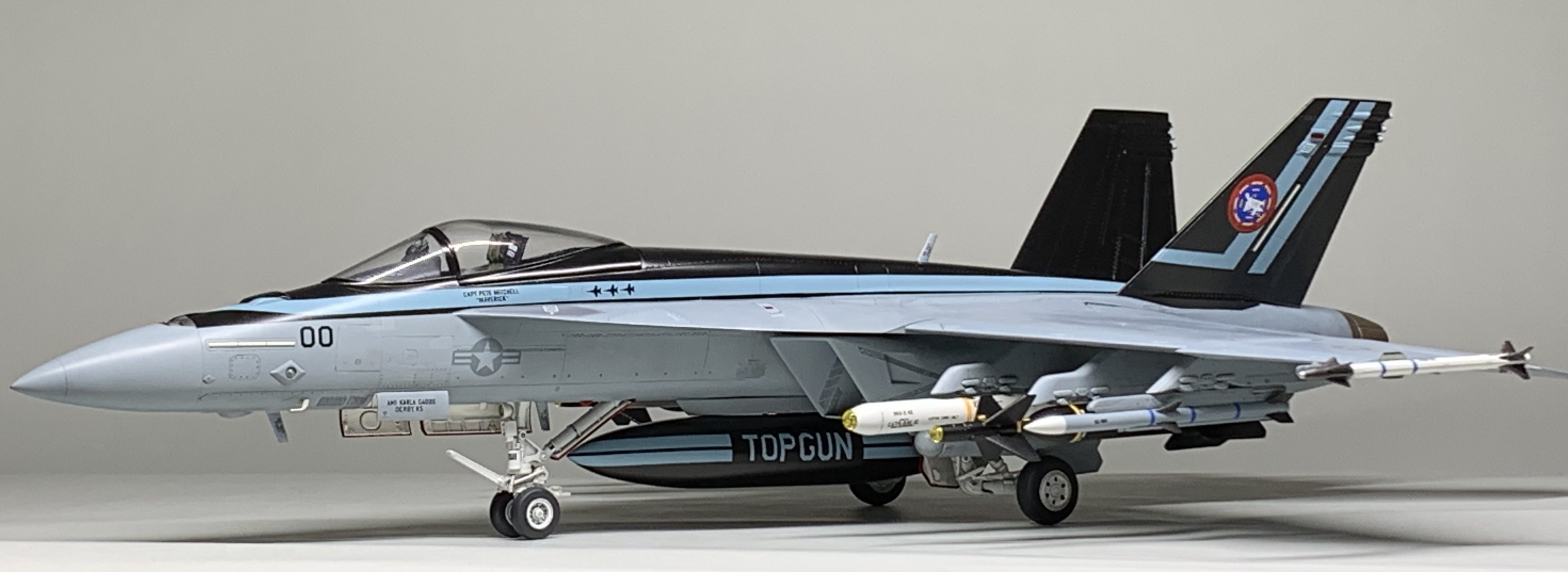 ハセガワ 1/48 F/A-18E トップガン２ | JUNSANのミニチュア航空博物館