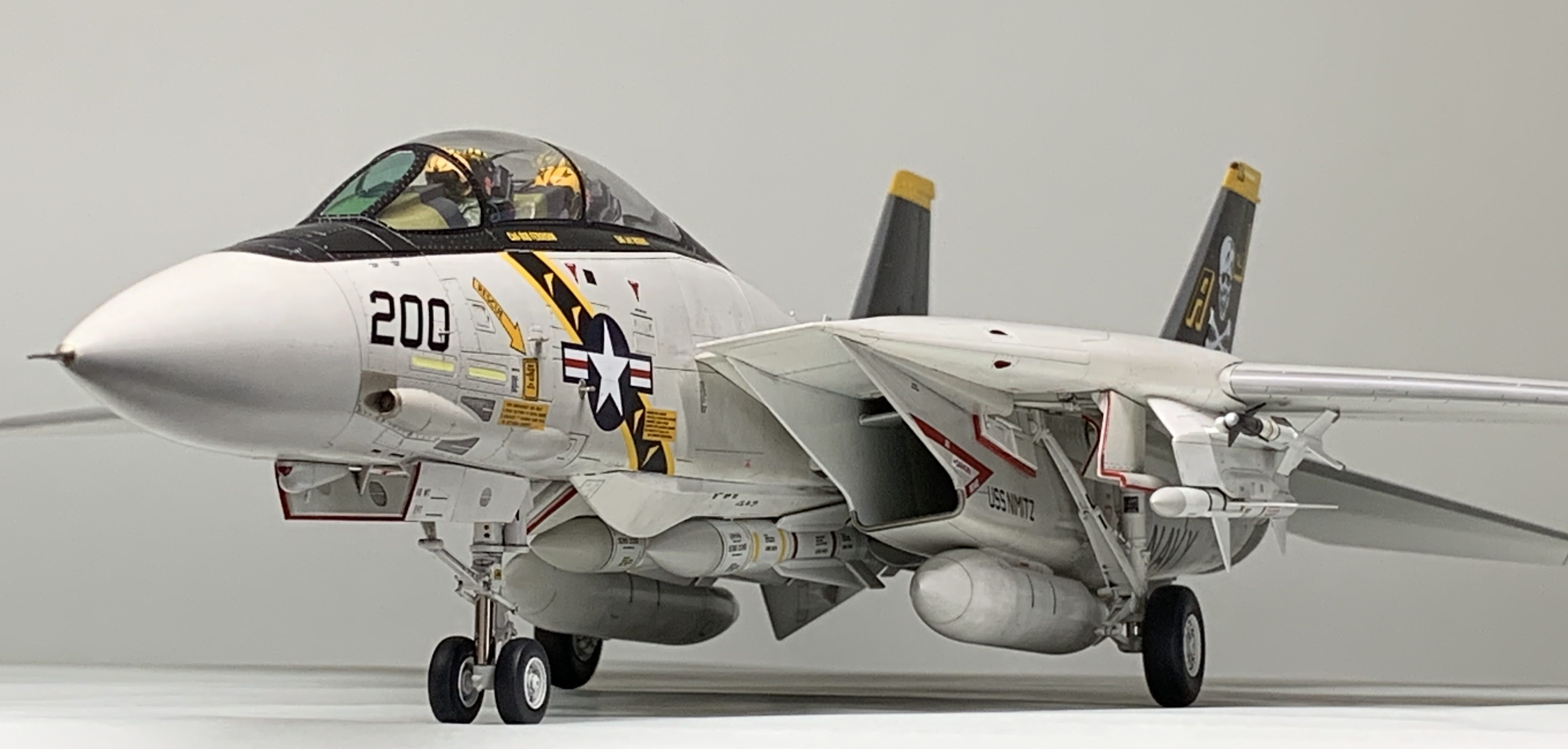 プラモデル タミヤ 1/48 傑作機シリーズ グラマン F-14A トムキャット