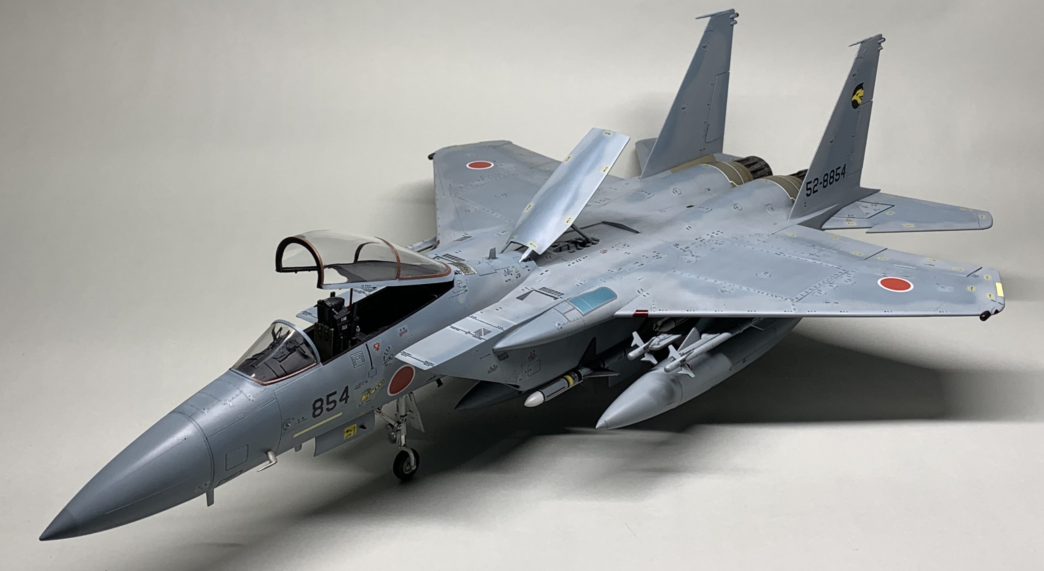 GWH 1/48 F-15J イーグル 完成画像 | JUNSANのミニチュア航空博物館