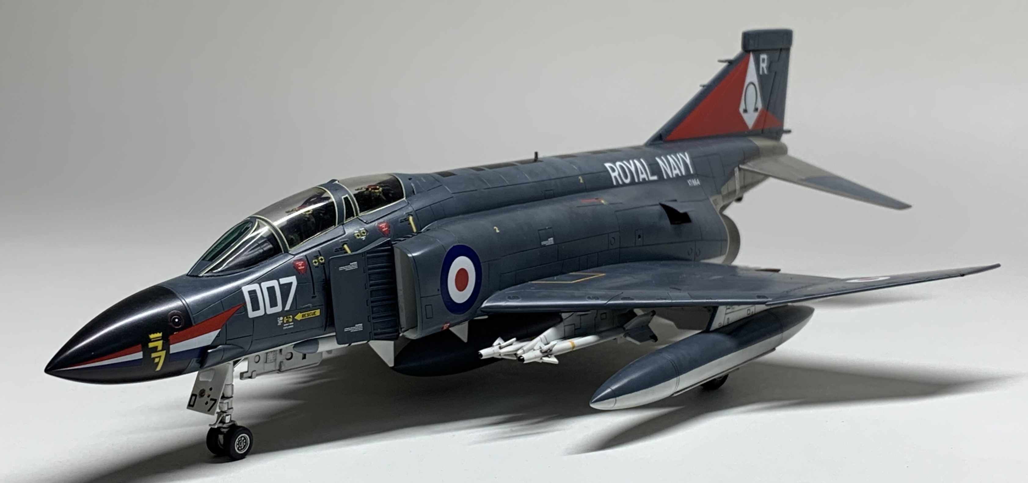 フジミ 1/72 ブリティッシュファントムII FG.1 | JUNSANのミニチュア航空博物館