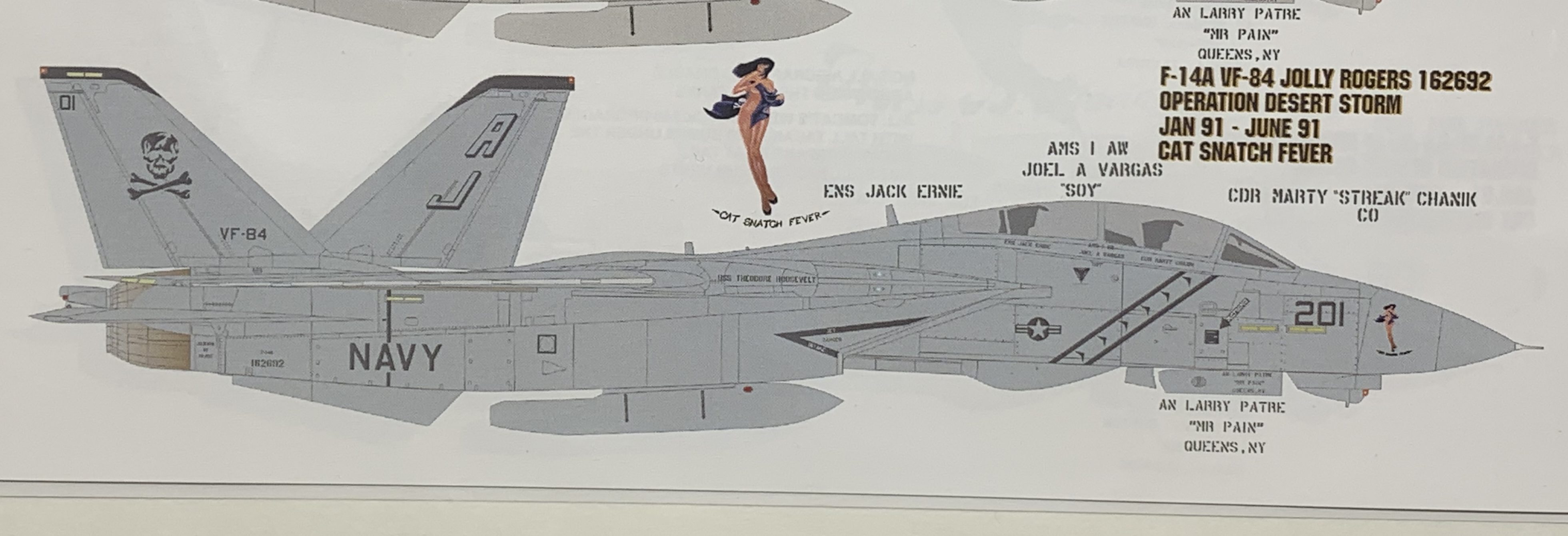 タミヤ 1/48 F-14A トムキャット （ロービジVer.） 製作記 | JUNSANの 