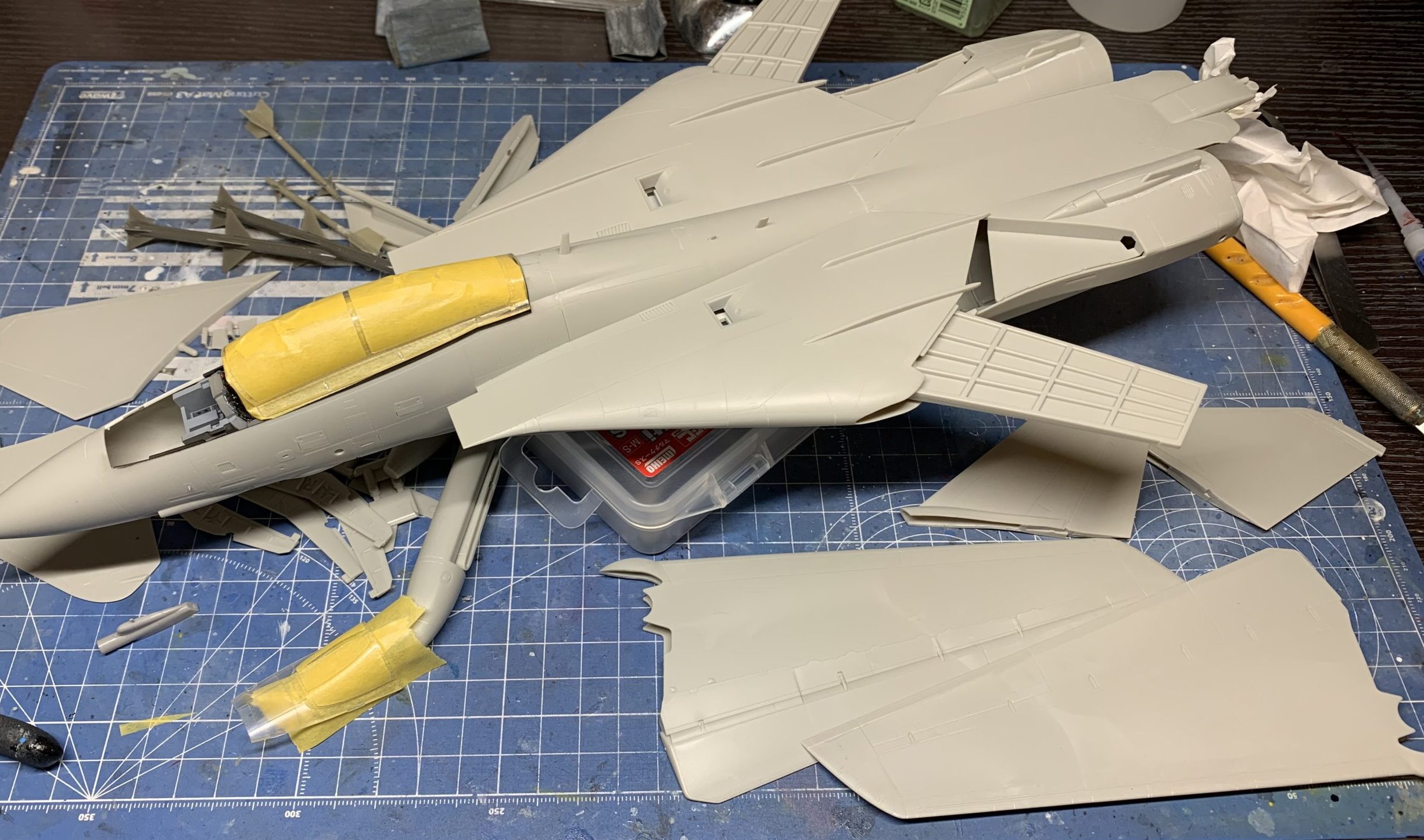 タミヤ 1/48 F-14A 【TOP GUN Ver.】製作記 | JUNSANのミニチュア航空 