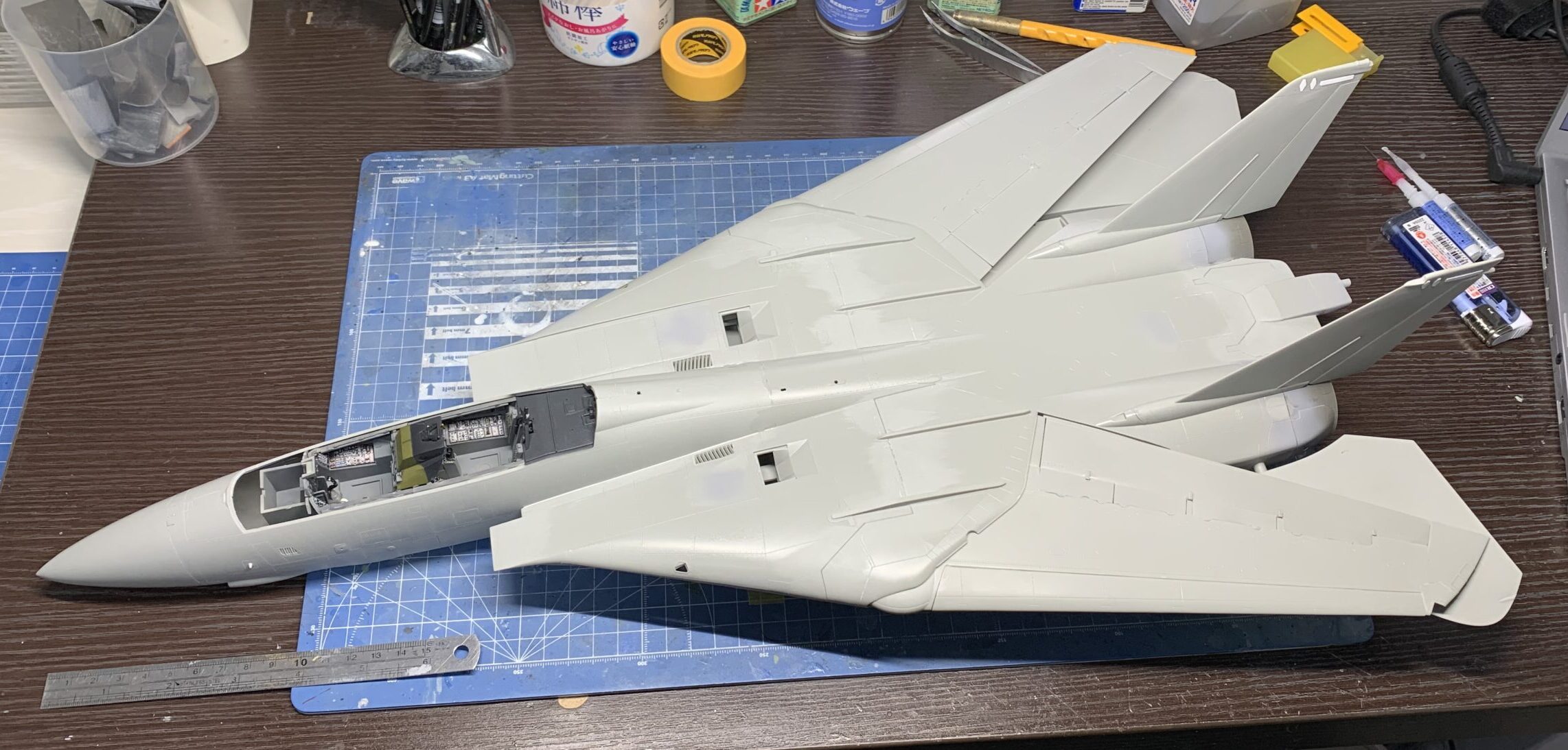 トランペッター 1/32 F-14A TOM CAT 製作記 | JUNSANのミニチュア航空 